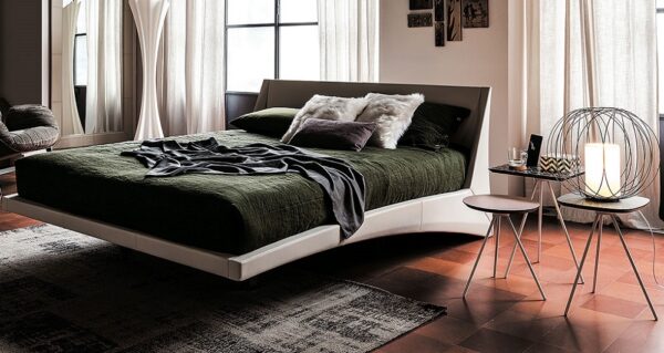 Cattelan Italia Dylan Bed, Fabric, Synthetic Nubuck, micro nubuck, synthetic leather, soft leather-69566