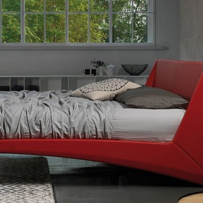 Cattelan Italia Dylan Bed, Fabric, Synthetic Nubuck, micro nubuck, synthetic leather, soft leather-69567