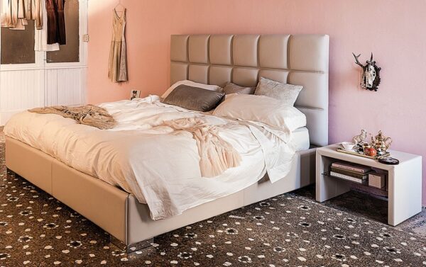 Cattelan Italia William Bed, fabric, synthetic nubuck, micro nubuck, synthetic leather, soft leather-70268