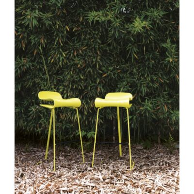 Kristalia BCN Outdoor Stool on Sled Base