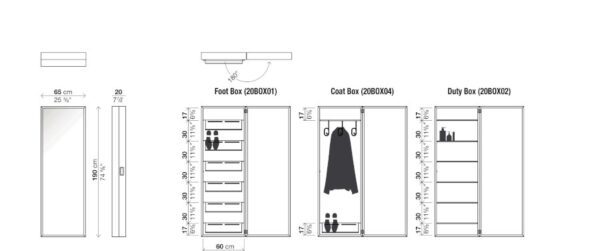 Kristalia Box Wall Cabinet