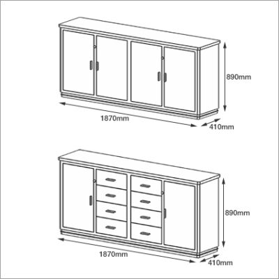 Classic Line SB 124 Cabinet by Müller-2517