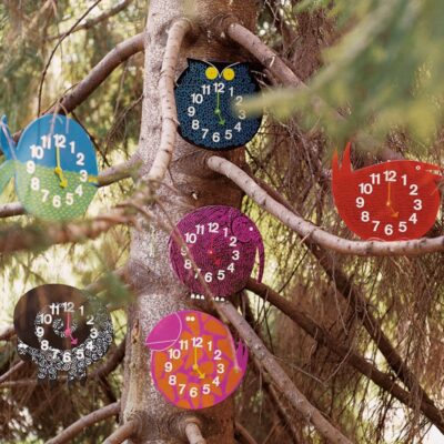 Vitra Omar The Owl - Zoo Timers Wall Clock-52940