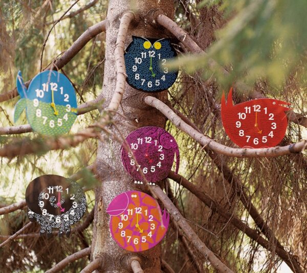 Vitra Omar The Owl - Zoo Timers Wall Clock-52940