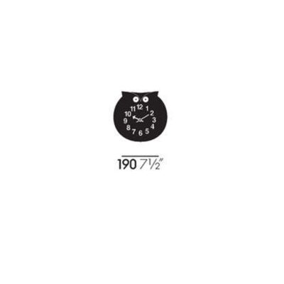 Vitra Omar The Owl - Zoo Timers Wall Clock-52939