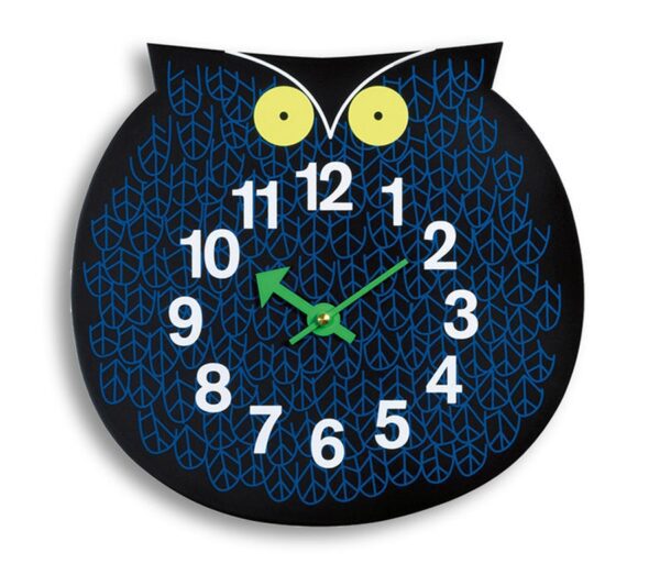 Vitra Omar The Owl - Zoo Timers Wall Clock-0