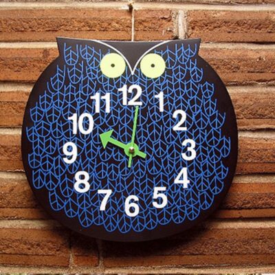 Vitra Omar The Owl - Zoo Timers Wall Clock-52942