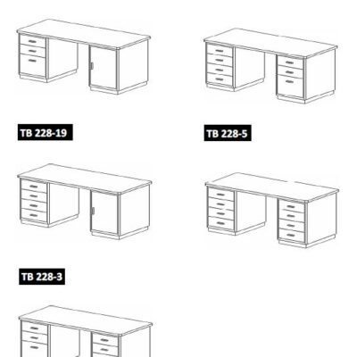 Müller Classic Line 228 Desk-4102