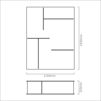 Transfix Bookcase by Glas Italia-8239