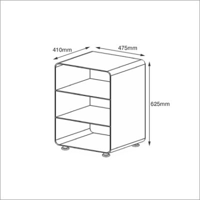 Mobile Line RW 600 Stereo Rack by Müller-6910