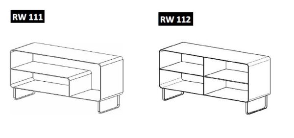 Mobile Line RW 111/112 TV Stand by Müller-6902