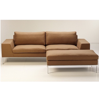 SITS Justus Modular Sofa Upholstered in Fabric, Leather