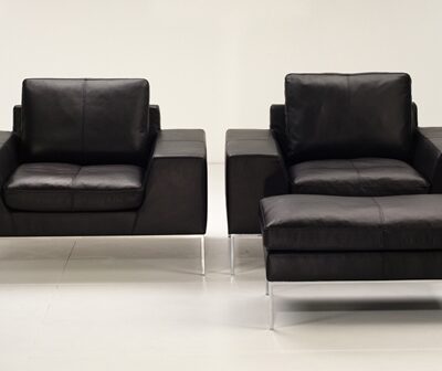 SITS Justus Modular Sofa Upholstered in Fabric, Leather