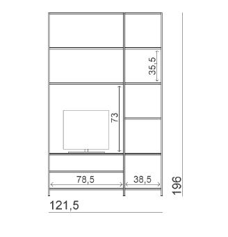 Fill TV System by Desalto-6599