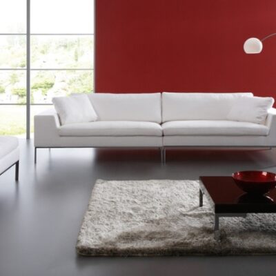 SITS Justus Modular Sofa Upholstered in Fabric, Leather