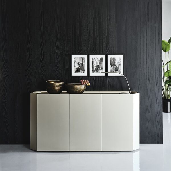 Cattelan Italia Chelsea Sideboard, Glass Top-68961