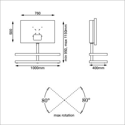 Sail Basic TV System By Desalto-7068