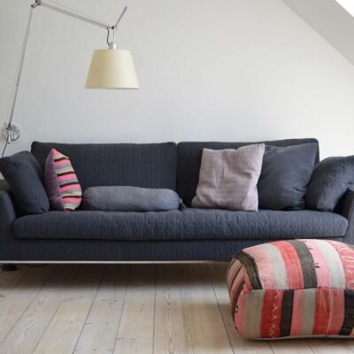 SITS Justus Modular Sofa Upholstered in Fabric, Leather