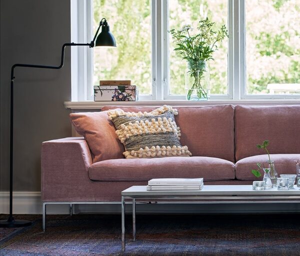 SITS Justus Modular Sofa Upholstered in Fabric, Leather