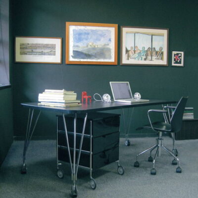 Kartell Max Office Desk or Mobile Work Island at Urbansuite