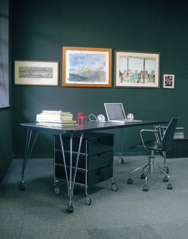 Kartell Max Office Desk or Mobile Work Island at Urbansuite