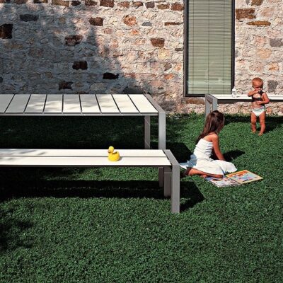 Kristalia Sushi Slatted Outdoor Bench