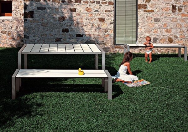 Kristalia Sushi Slatted Outdoor Bench