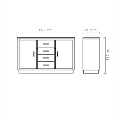 Classic Line SB 123 Cabinet by Muller-7526