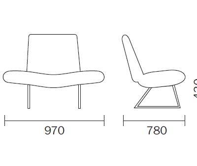 Mies 415 Chair by Pedrali-14854