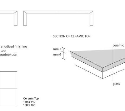 Mac Coffee Table by Desalto-12575