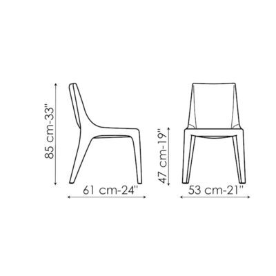 Bonaldo Tip Toe Chair