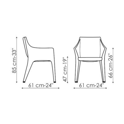 Bonaldo Tip Toe Chair