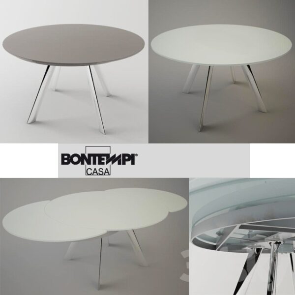 Giro Round Extending Table 02.35 by Bontempi Casa