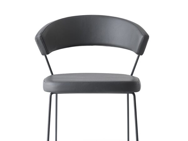 New York Leather/Skuba Sleigh Chair by Calligaris Connubia-47646