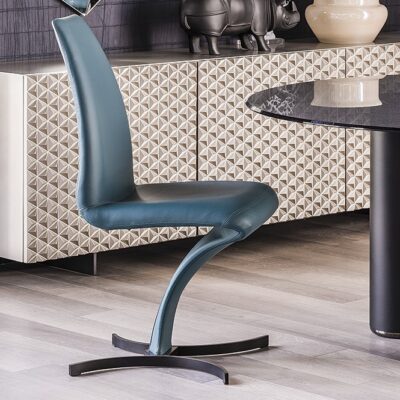 Cattelan Italia Betty Chair, Fabric, Nubuck, Leather Upholstery-0