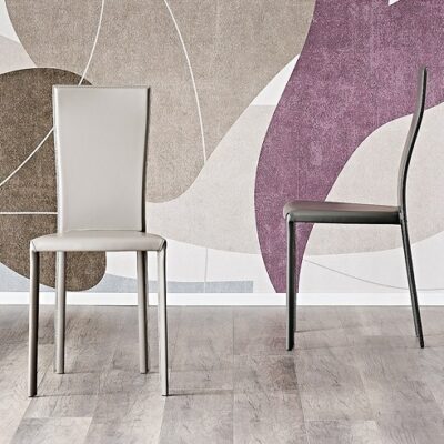 Cattelan Italia Nina Dining Chair, Leather Upholstery-69838