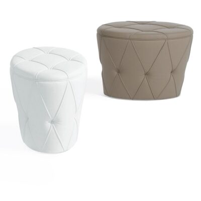 Cattelan Italia Pinko Pouf, synthetic leather, soft leather-69857