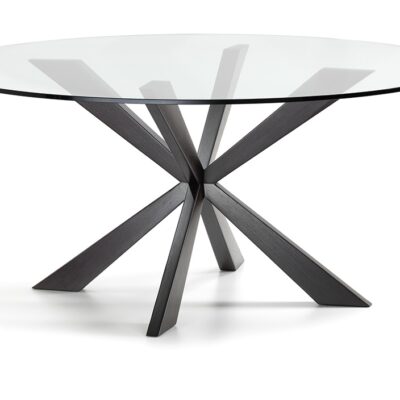 Cattelan Italia Spyder Glass Dining Table, Square, Rectangular or Round Shaped