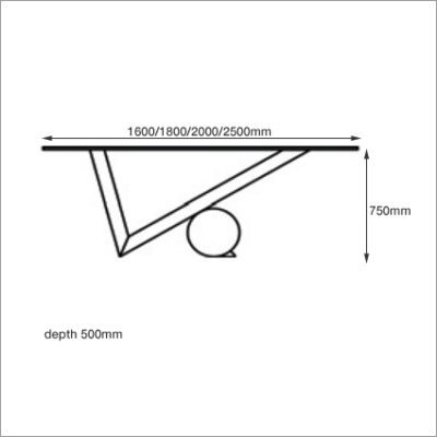 Cattelan Italia Valentino Console Table, glass, wood, stone-9086