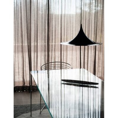 Desalto Liko Dining Table 404 in Transparent Glass Top