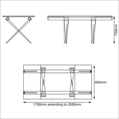 Tender 170/85 Table by Desalto-18483