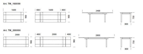 Magic TM Table by Pedrali-16920