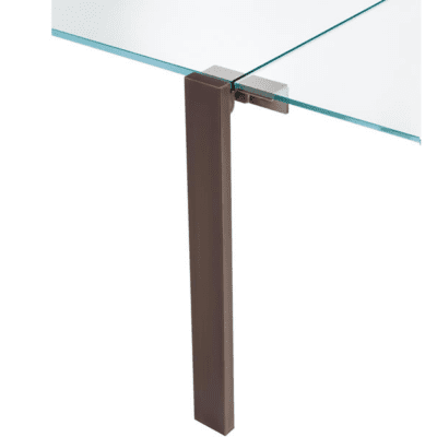 Livingstone Glass Extending Table by Tonelli Design