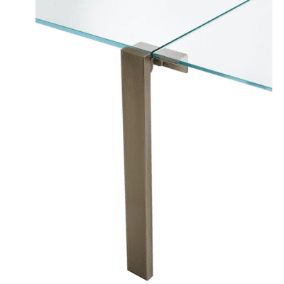 Livingstone Glass Extending Table by Tonelli Design