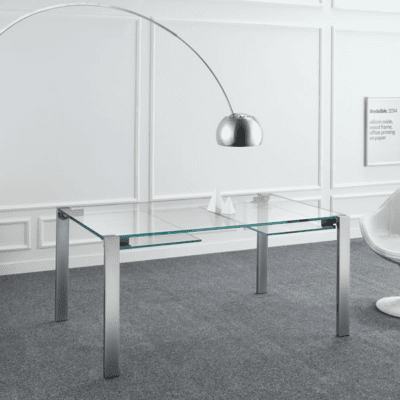 Livingstone Glass Extending Table by Tonelli Design