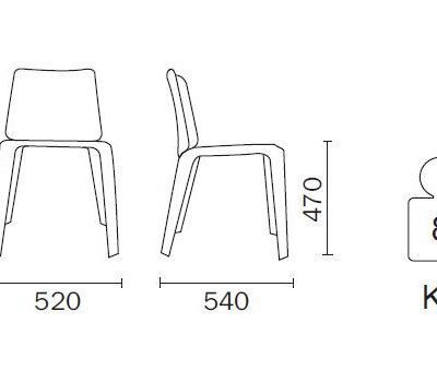 Mood 720 Chair by Pedrali-12696