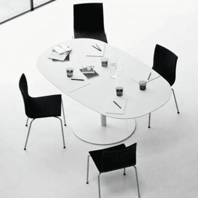 Rondo Rounded Square Table by Lapalma