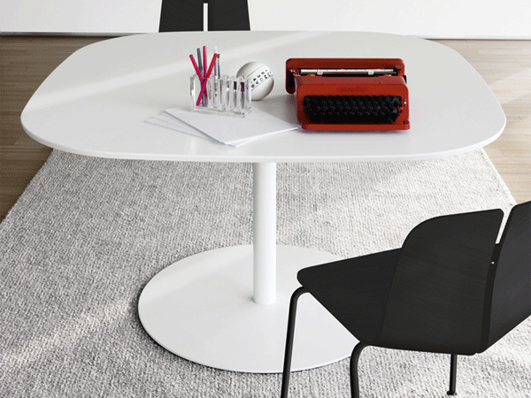 Rondo Rounded Square Table by Lapalma