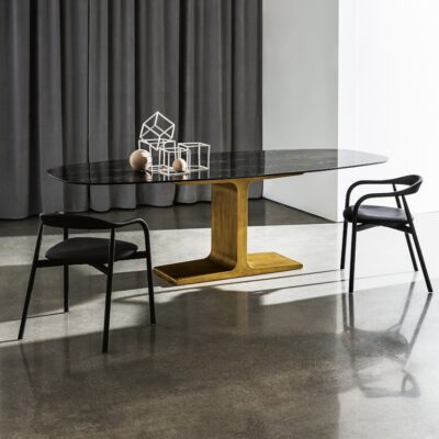 Sovet Italia Palace Dining Fixed Dining Table in Different Sizes & Finishes-0