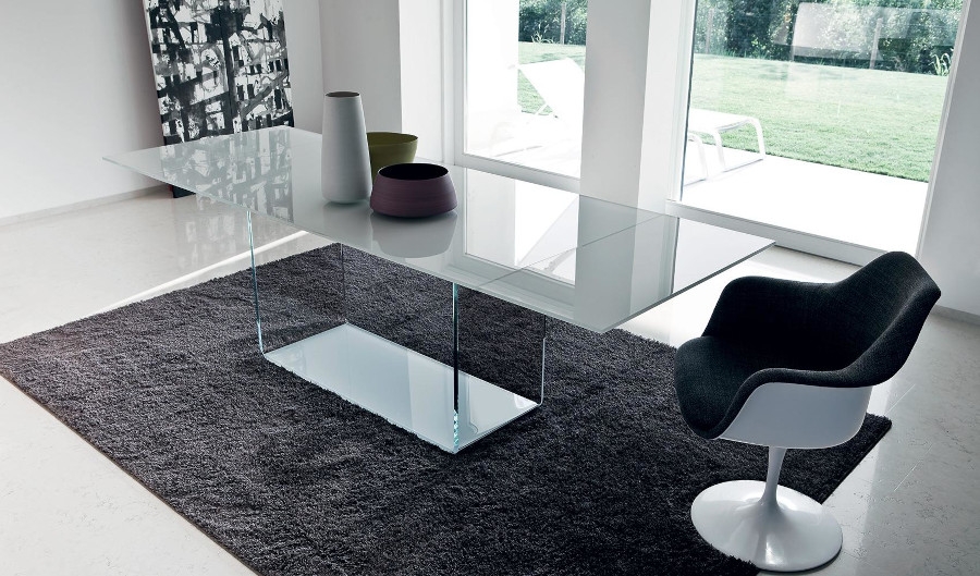 Sovet Italia Valencia Fixed Dining Table in Different Sizes & Finishes